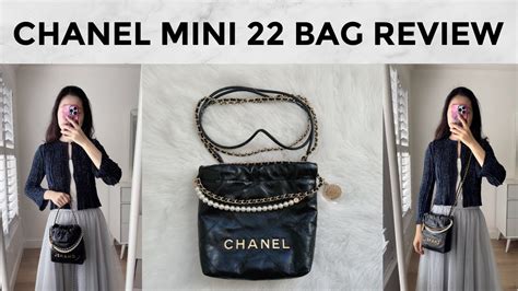 chanel 22 mini pelle.